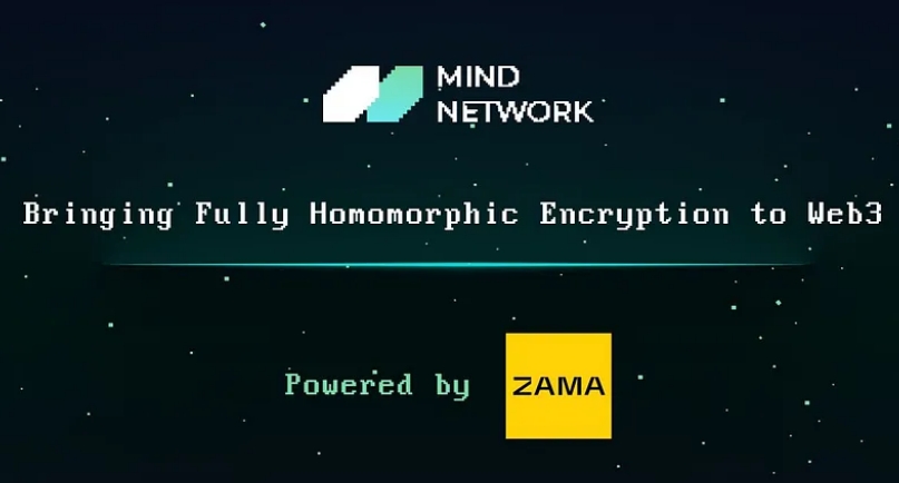 由ZAMA驱动，Mind Network将全同态加密(FHE)技术应用于数据存储