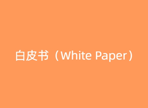 白皮书（White Paper）