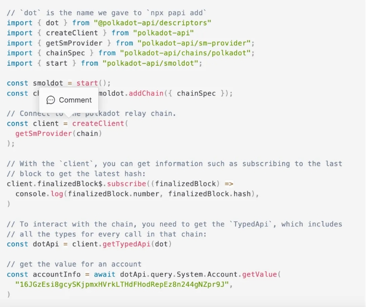 Polkadot-API：轻松构建下一代区块链应用的终极工具