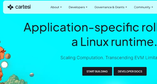 Cartesi 一个创新的 Layer 2 平台