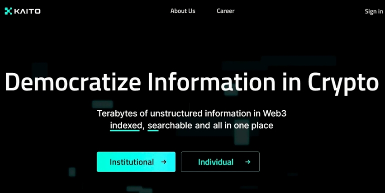 Kaito AI：革新 Web3 时代信息获取的先锋
