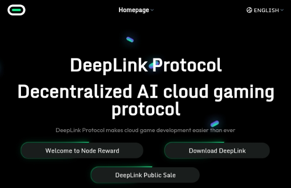 DeepLink 终极去中心化 AI 云游戏协议