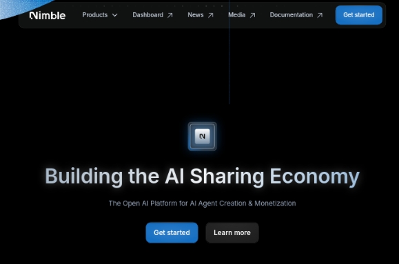 Nimble Network 构建 AI 共享经济的开放式 AI 平台